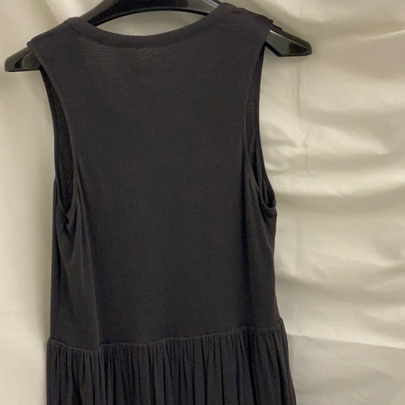 Gray 100% Silk Dress with Optional Silk Belted Overlay by Twenty8Twelve - Size 8 - Picture 11 of 15